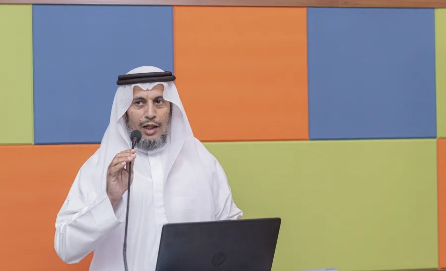 رئيس الجامعة يرعى ملتقى نحو التميز في البرامج الأكاديمية -  a