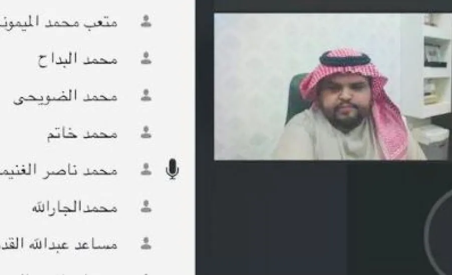 الإدارة تعقد الإجتماع التشاوري الثالث للفصل الجامعي الثاني  - طاززه
