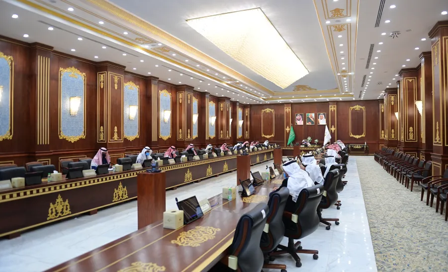 مجلس الجامعة يعقد اجتماعه الخامس للعام 1443هـ - جامعة المجمعة 