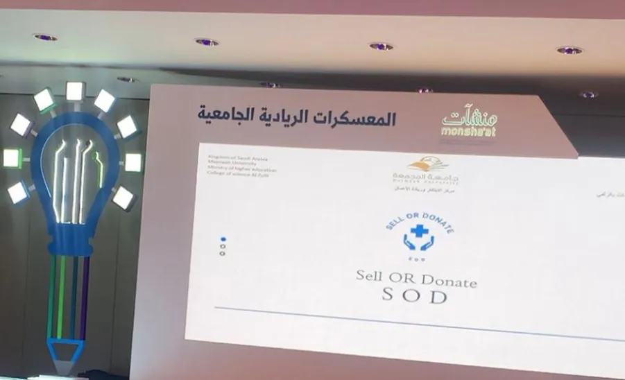 مشاركة فريق من طالبات الجامعة في التصفيات النهائية لبرنامج المعسكرات الريادية الجامعية بإشراف وتنظيم من (منشآت) - طالبات 2