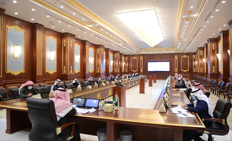 مجلس الجامعة يعقد اجتماعه السادس للعام الجامعي 1443هـ -  جامعة المجمعة