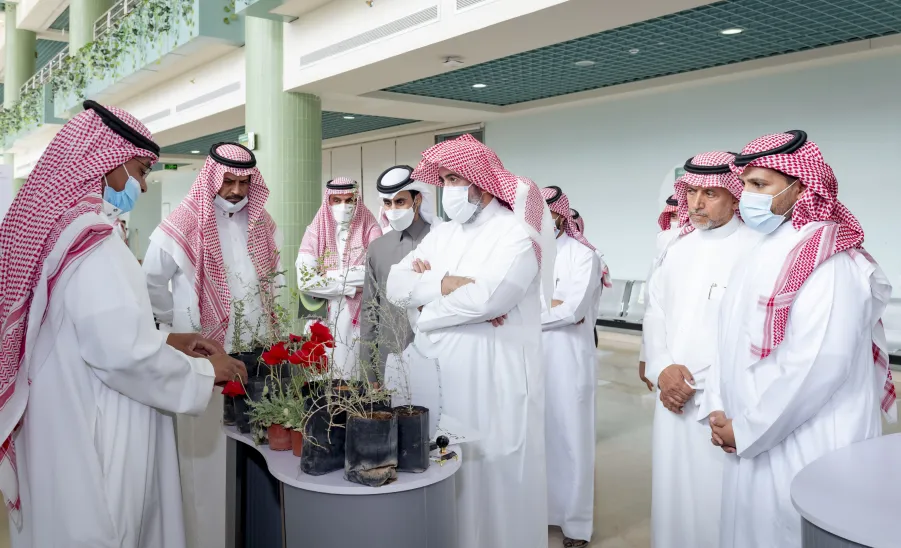 MU LAUNCHES ACTIVITIES OF ENVIRONMENT WEEK
 -  وكيل الجامعة يدشن فعاليات أسبوع البيئة بالجامعة