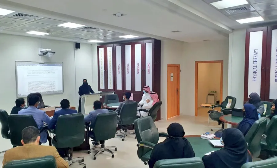 Tenth workshop to follow up academic accreditation progress of the college programs
 - 1