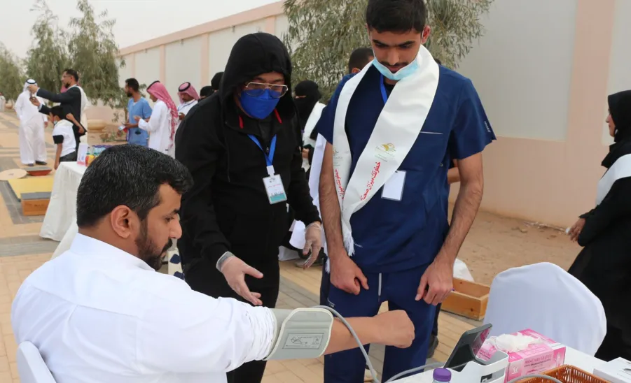 The college holds initiative entitled "Your Step is the Balance of your Health"
 -  9