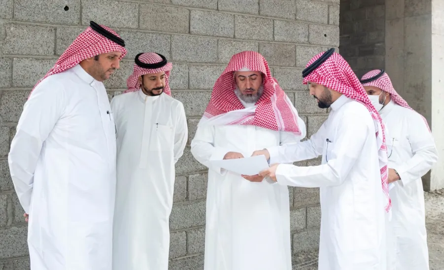INSPECTION TOUR BY VICE-RECTOR TO VIRTUAL LEARNING CENTER BUILDING
 -  جامعة المجمعة 