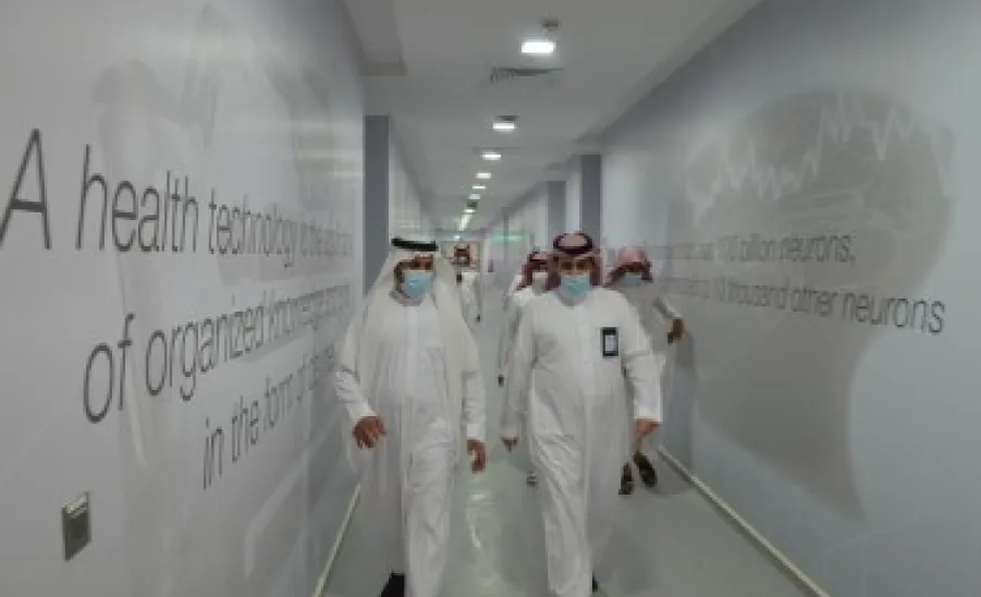 MU VICE-RECTOR INSPECTS THE PROGRESS OF STUDY DURING RAMADAN -  زيارة الدكتور العبودي
