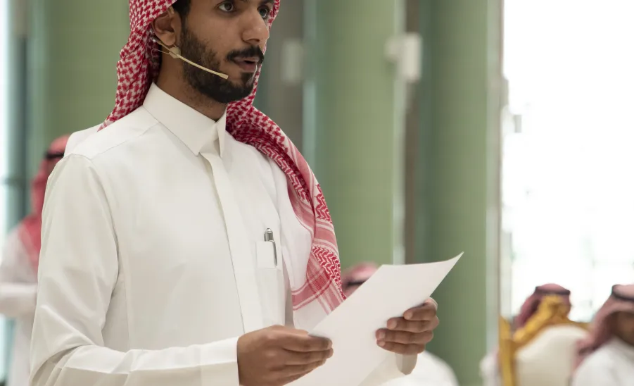 الجامعة تقيم حفل المعايدة بعيد الفطر المبارك - جامعة المجمعة