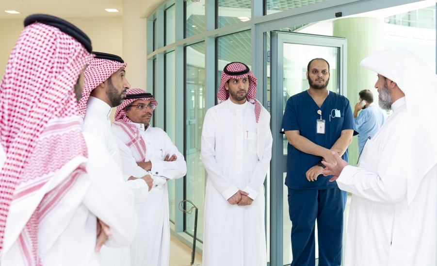  وكيل الجامعة يتفقد مقر الخدمات الطبية بالمدينة الجامعية بالمجمعة