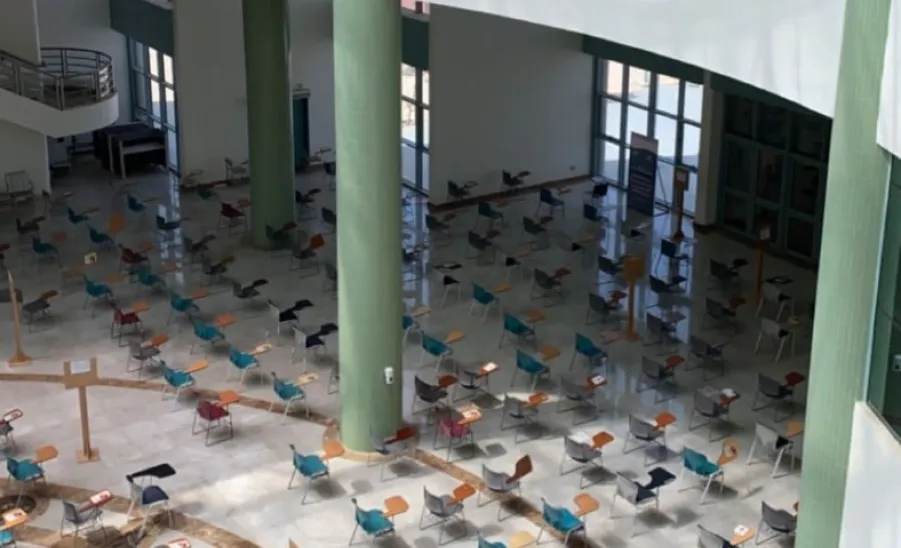 وكيلة الجامعة لشؤون الطالبات تقوم بعدد من الزيارات للوقوف على سير الاختبارات النهائية في كليات الجامعة بشطر الطالبات - جامعة المجمعة 