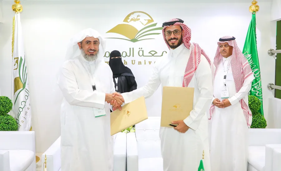 جامعة المجمعة توقع مذكرة تفاهم مع شركة ينمو للتسويق الإلكتروني في مجال التنمية المجتمعية. -  جامعة المجمعة توقع مذكرة تفاهم مع شركة ينمو للتسويق الإلكتروني في مجال التنمية المجتمعية.
