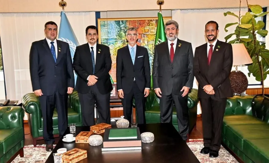 في لقائه بمندوب المملكة لدى الأمم المتحدة بجنيف   رئيس جامعة المجمعة يوقع اتفاقية خدمات مع معهد الأمم المتحدة للتدريب والبحث -  جامعة المجمعة