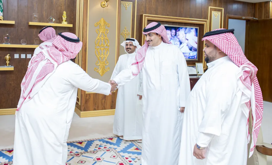 MU RECTOR REVIEWS SERVICE BUSINESS PLAN FOR NEW ACADEMIC YEAR  -  جامعة المجمعة 