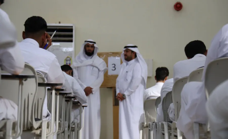 عميد الكلية يزور فرع الكلية بالزلفي لمتابعة سير الاختبارات والعملية التعليمية - fig3