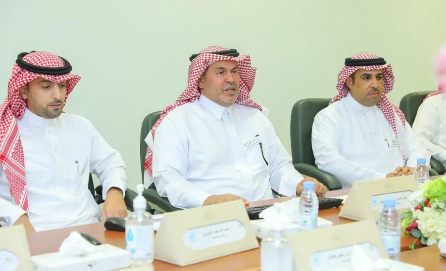 MU WELCOMES A DELEGATION OF INTERNAL AUDITING FROM JEDDAH UNIVERSITY  -  جامعة المجمعة 