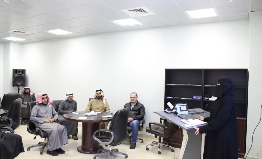Launch of trainings Deanship of Admission and Registration staff
 - 2
