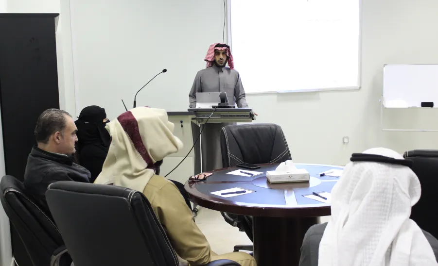 Launch of trainings Deanship of Admission and Registration staff
 - 1