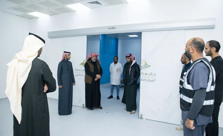 أ.د مسلّم الدوسري يتابع أعمال تطوير وتأهيل المركز الطبي الجامعي -  أ.د مسلّم الدوسري يتابع أعمال تطوير وتأهيل المركز الطبي الجامعي