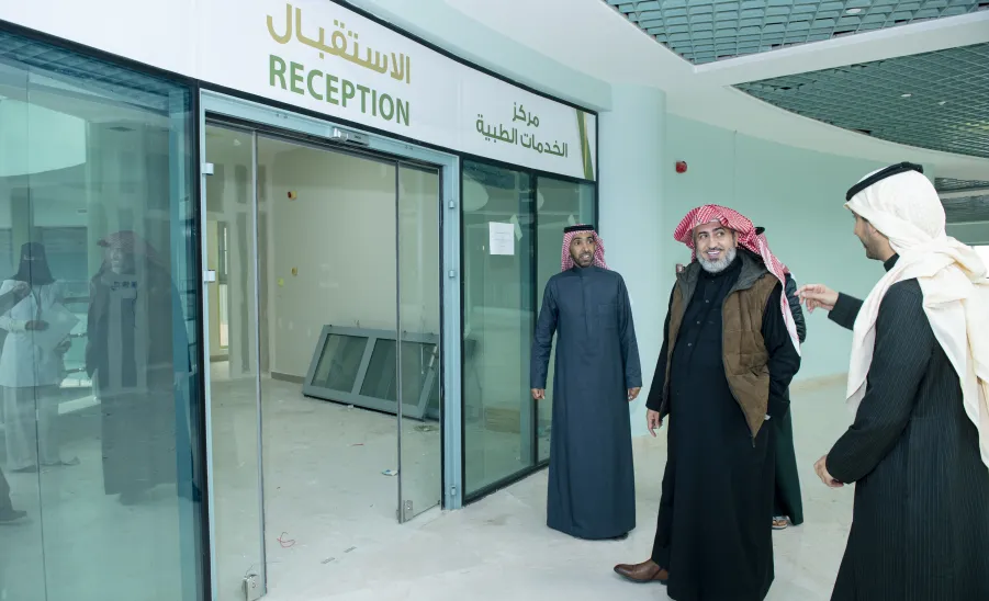 أ.د مسلّم الدوسري يتابع أعمال تطوير وتأهيل المركز الطبي الجامعي -  أ.د مسلّم الدوسري يتابع أعمال تطوير وتأهيل المركز الطبي الجامعي