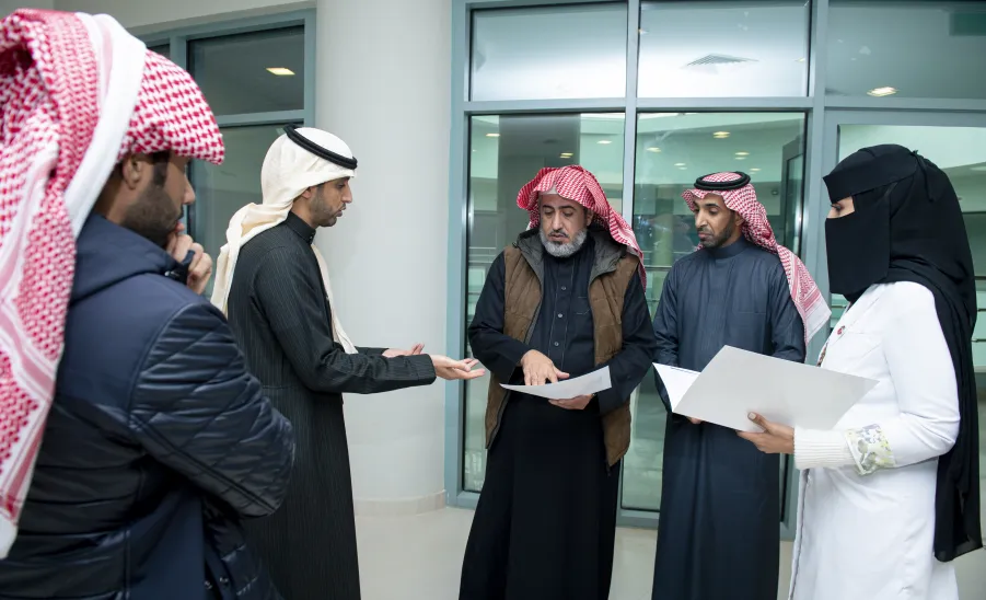 أ.د مسلّم الدوسري يتابع أعمال تطوير وتأهيل المركز الطبي الجامعي -  أ.د مسلّم الدوسري يتابع أعمال تطوير وتأهيل المركز الطبي الجامعي