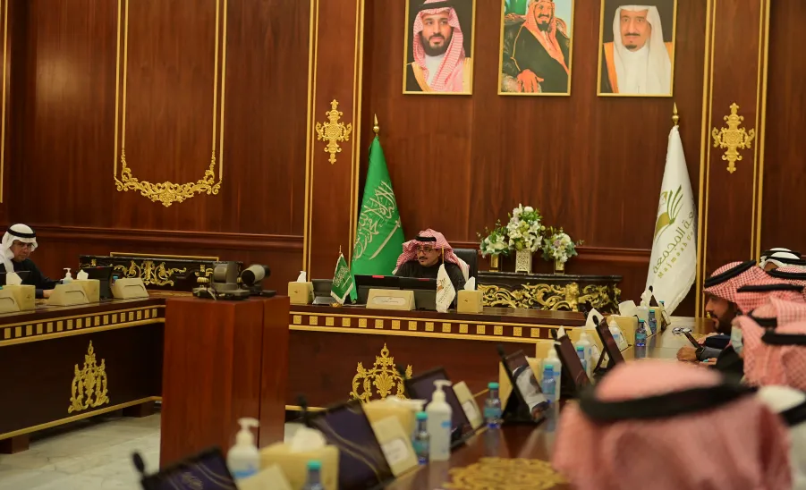 الجامعة تعقد جلستها الخامسة للعام الجامعي 1443-1444هـ -  جامعة المجمعة 