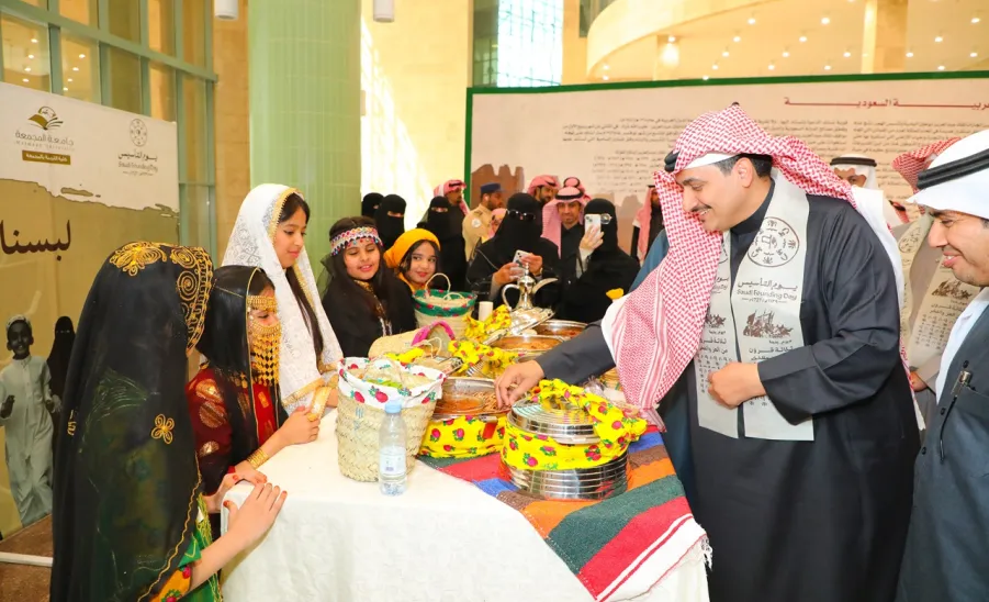 الجامعة تقيم معرضاً خاصاً بيوم التأسيس -  an