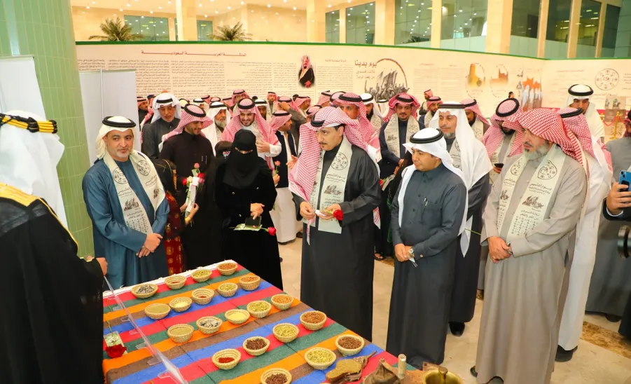 الجامعة تقيم معرضاً خاصاً بيوم التأسيس -  an