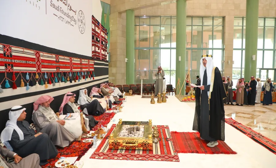 الجامعة تقيم معرضاً خاصاً بيوم التأسيس -  AA