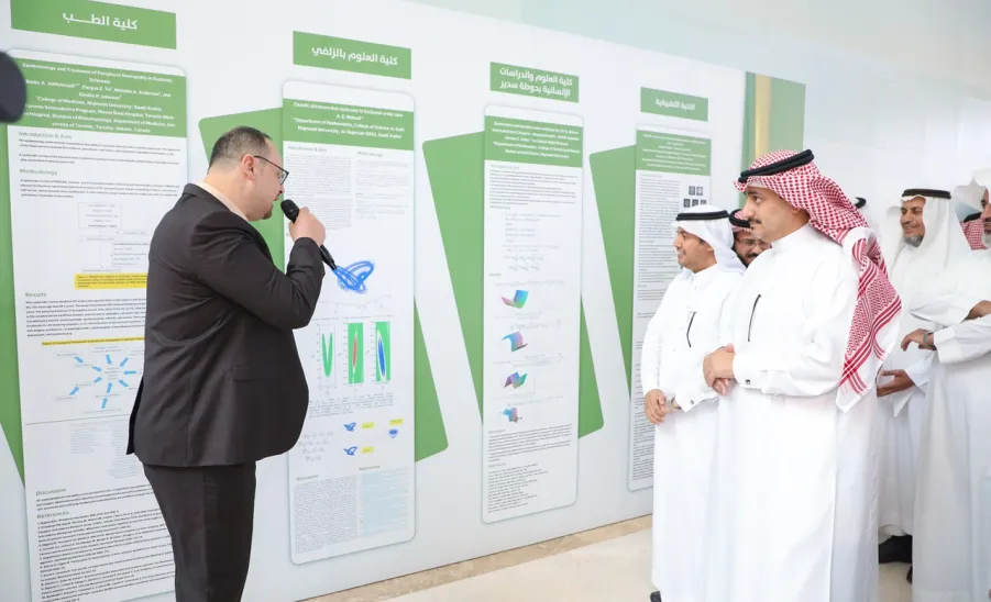 عمادة البحث العلمي تقيم الملتقى البحثي لمنسوبي الجامعة -  جامعة المجمعة