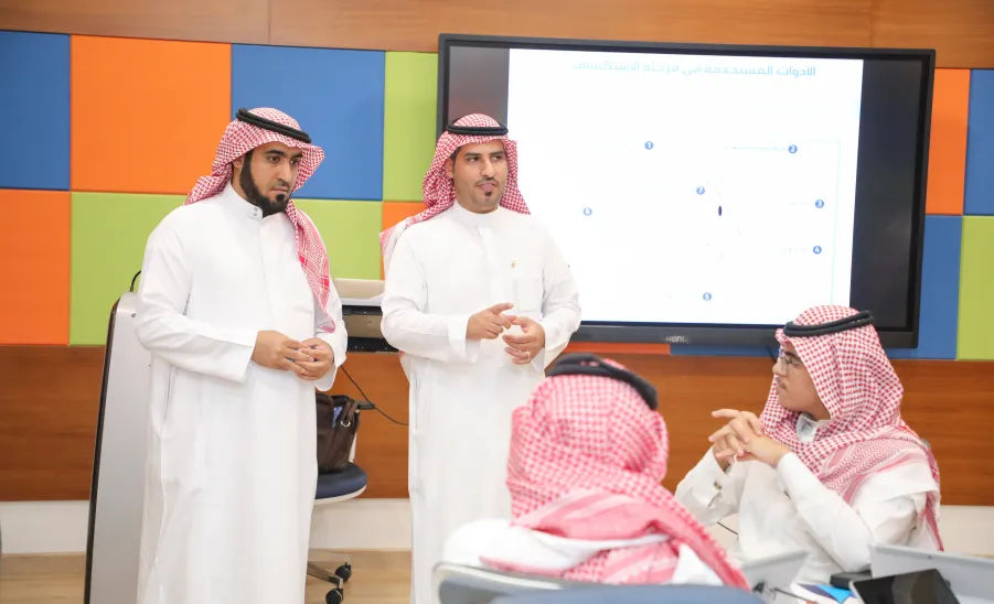 INNOVATION AND ENTREPREURSHIP CENTER CONDUCTS A SERIES OF TRAINING FOR STUDENTS
 -  جامعة المجمعة 