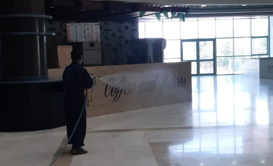 General Administration of Projects, Operations and Maintenance conducts a campaign
 -  رش مبيدات