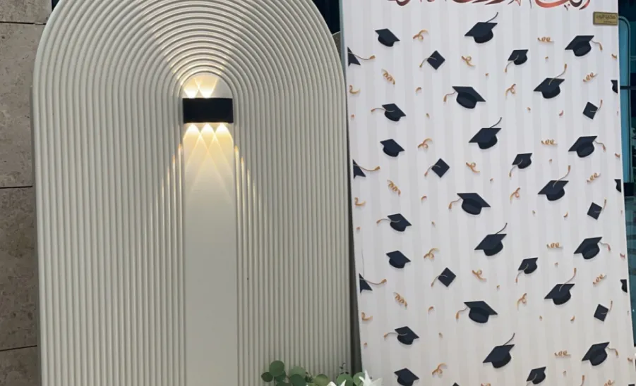 RIYADH GOVERNOR'S WIFE PATRONIZES MU'S GRADUATION CEREMONY  -  جامعة المجمعة 