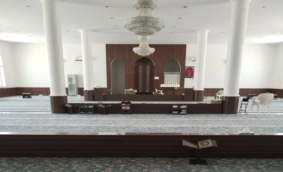 New carpet in housing's mosque  -  جامع الإسكان بالمجمعة