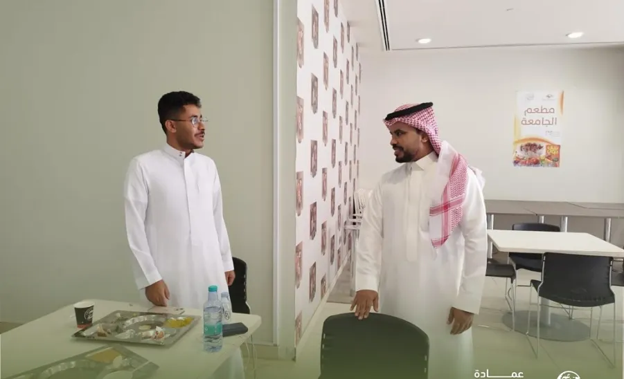 عميد شؤون الطلاب يتفقد سير تقديم خدمات التغذية في كليات الجامعة -  3