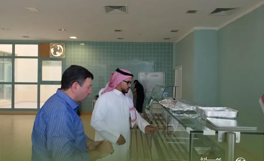 عميد شؤون الطلاب يتفقد سير تقديم خدمات التغذية في كليات الجامعة -  4