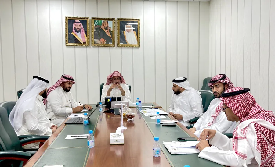 فريق متابعة متطلبات التحول الرقمي بالجامعة يعقد اجتماعاً لمناقشة آخر مستجدات الأعمال بمشروع التحول  - فريق متابعة متطلبات التحول الرقمي بالجامعة يعقد اجتماعاً لمناقشة آخر مستجدات الأعمال بمشروع التحول 