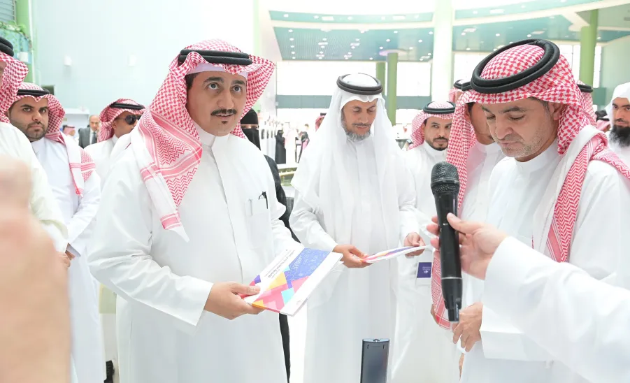 The college participates in the exhibition of guidance for new students  -  المعرض الإرشادي المصاحب للقاء الطلبة المستجدين