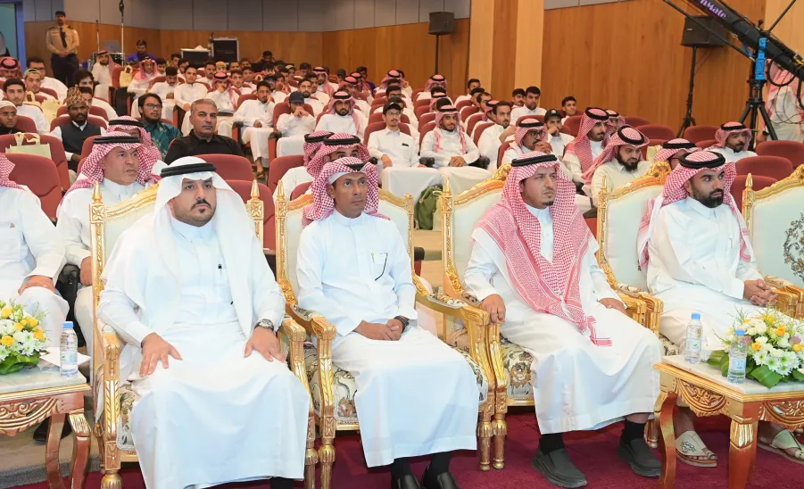 The college participates in the exhibition of guidance for new students  -  المعرض الإرشادي المصاحب للقاء الطلبة المستجدين
