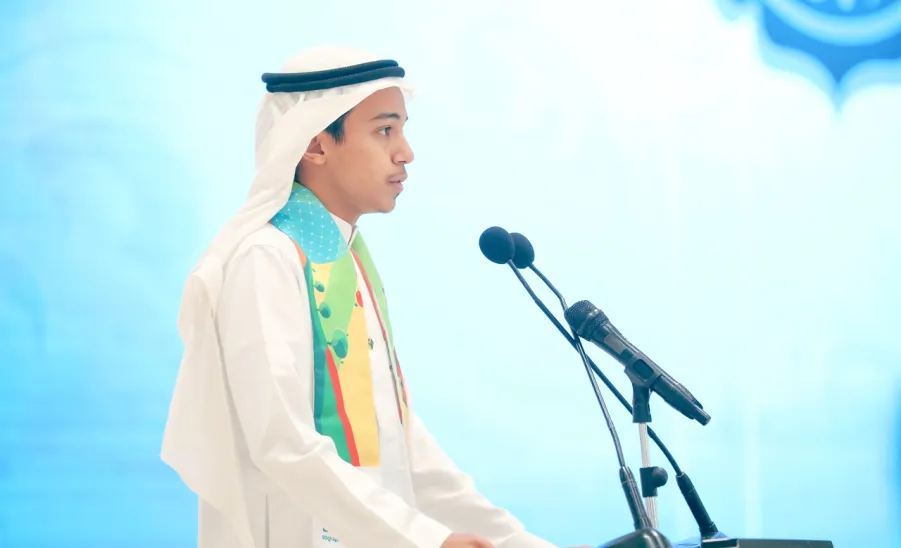 MU HOLDS A SPECIAL CEREMONY TO CELEBRATE THE NATIONAL DAY  -  جامعة المجمعة 