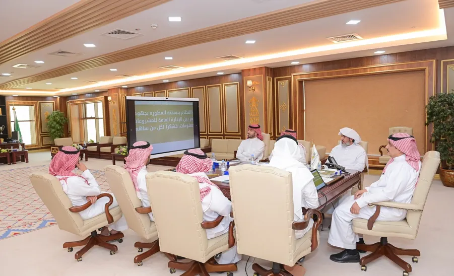 MU'S COMPLAINT MANAGEMENT SYSTEM LAUNCHED BY THE RECTOR  -  جامعة المجمعة 