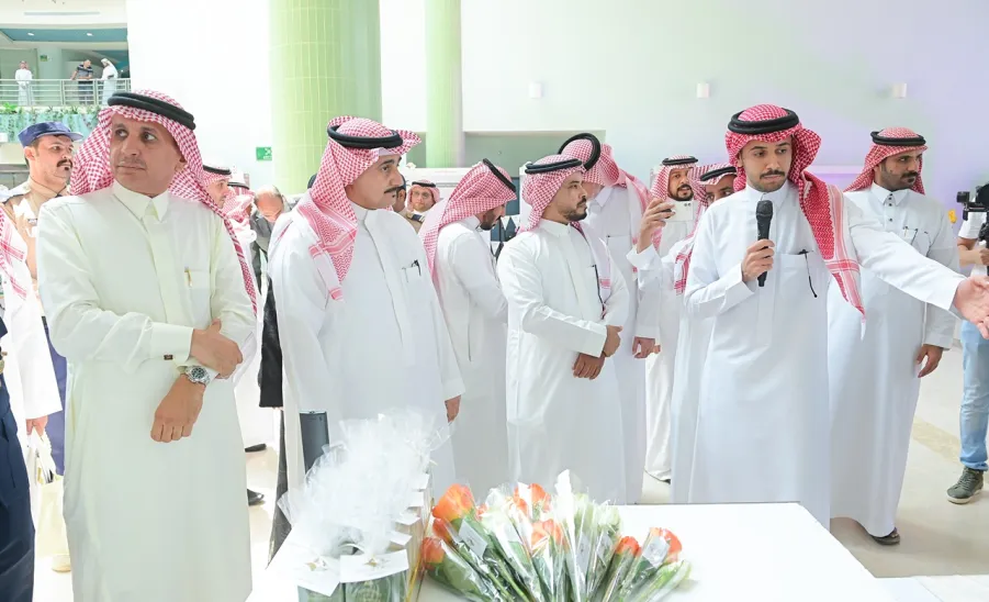 الجامعة تقيم اللقاء السنوي للطلبة المستجدين ومعرض الإرشاد الجامعي -  جامعة المجمعة 
