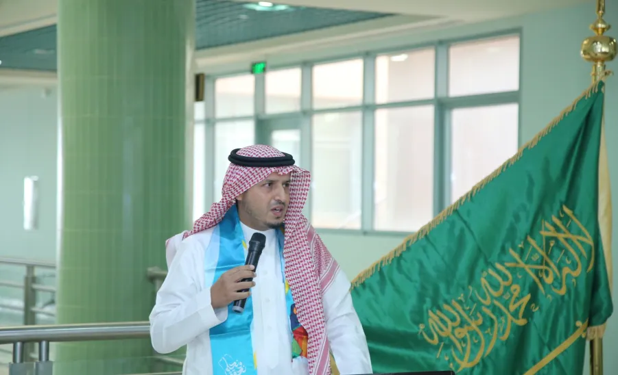 The college celebrates the 93rd Saudi National Day - إحتفالية كلية التربية باليوم الوطني السعودي 39