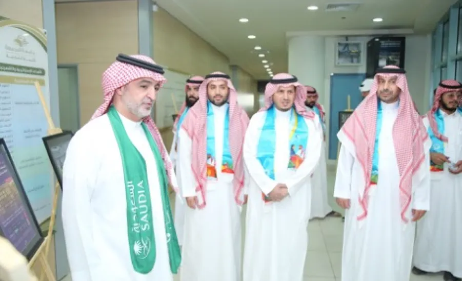 The college celebrates the 93rd Saudi National Day - إحتفالية كلية التربية باليوم الوطني السعودي 39