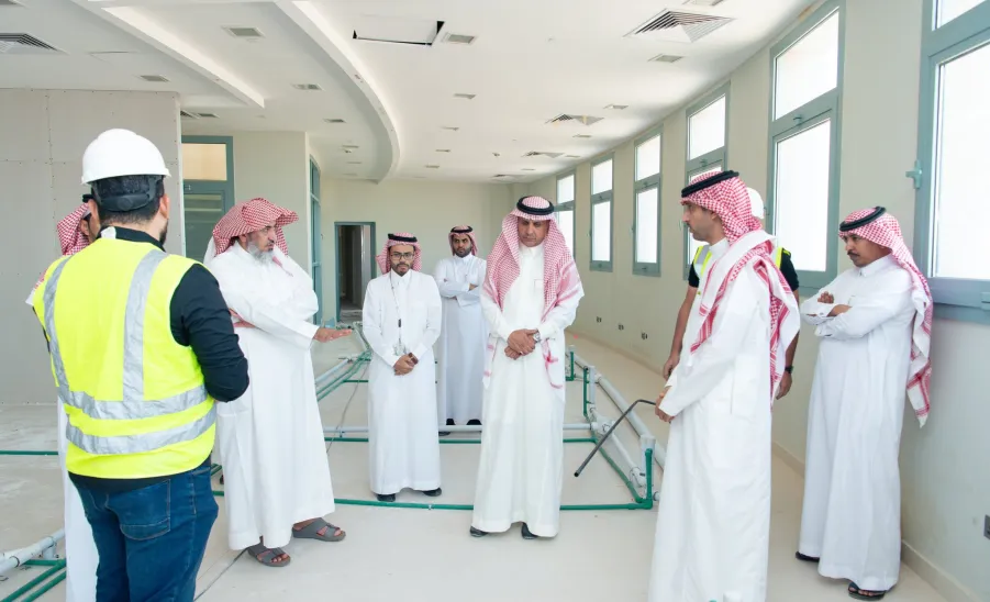 تفقد مشروع عيادات طب الأسنان التعليمية بالمجمعة -  تفقد مشروع عيادات طب الأسنان التعليمية بالمجمعة