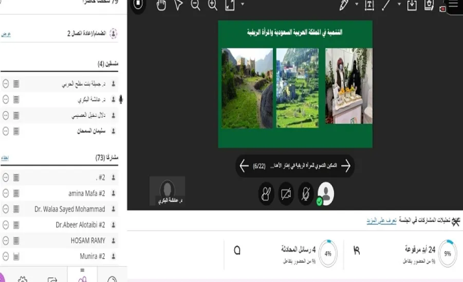 A seminar entitled: Rural women and the sustainable development goals: Reality and perspective -  ندوة علمية بعنوان (المرأة الريفية وأهداف التنمية المستدامة: " الواقع والمنظور "
