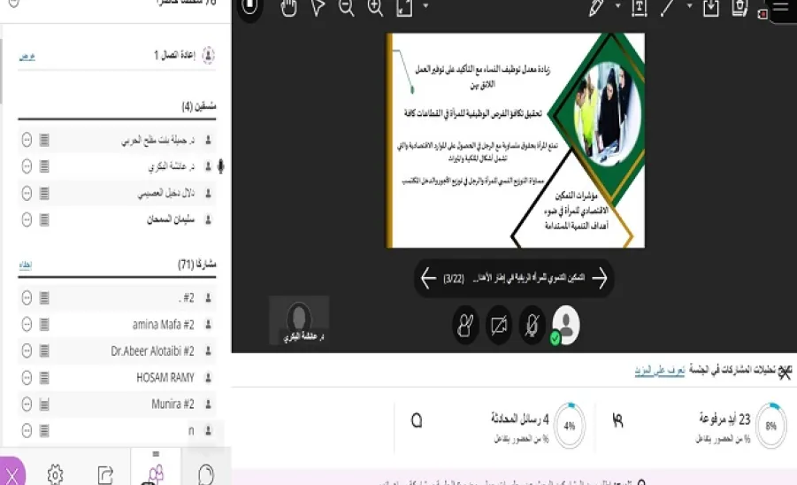 A seminar entitled: Rural women and the sustainable development goals: Reality and perspective -  ندوة علمية بعنوان (المرأة الريفية وأهداف التنمية المستدامة: " الواقع والمنظور "