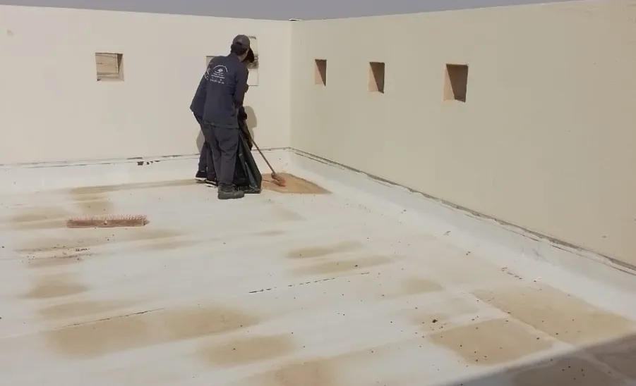 GAPOM carries out maintenance of rainwater  -  الصيانة الدورية 