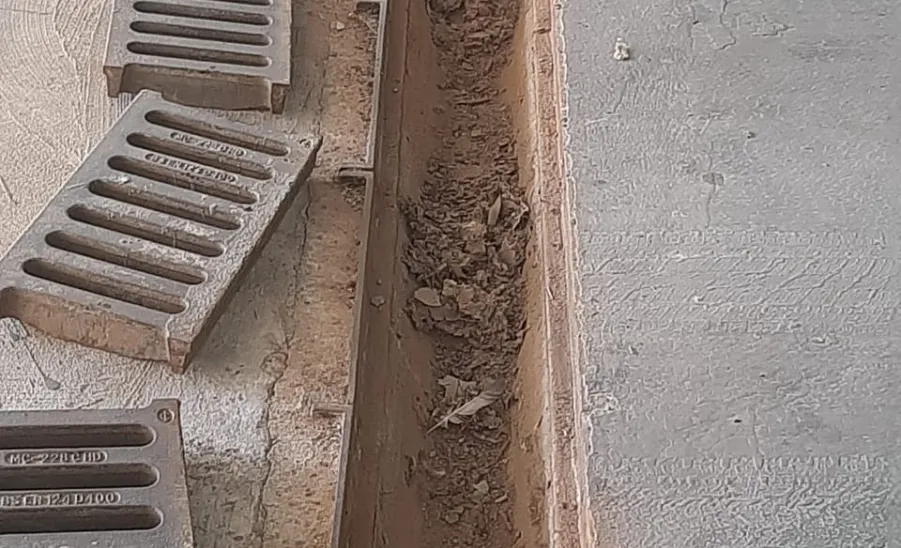GAPOM carries out maintenance of rainwater  -  الصيانة الدورية 