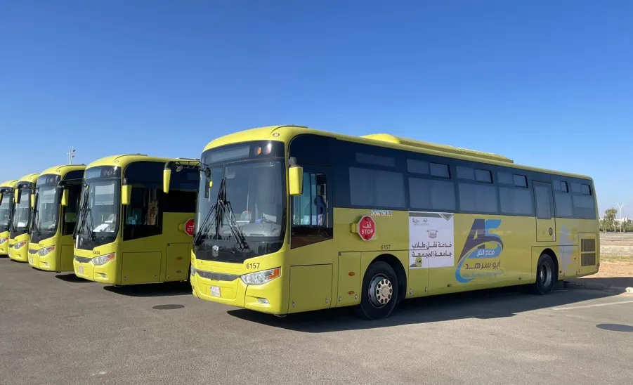  الجامعة تطلق مبادرة خدمة حافلات النقل لأقسام الطلاب للعام الجامعي 1445هـ -  ط2