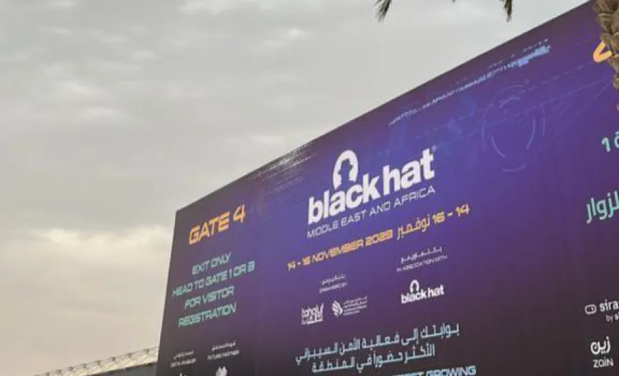 The university's students transported to 'Black Hat' event in Riyadh  -  و