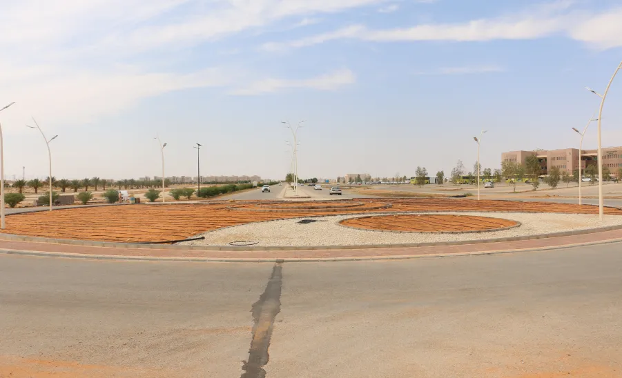 The Administration maintains roads and squares  - تأهيل
